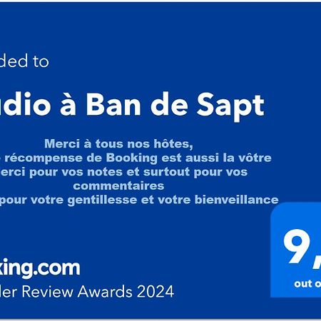 Studio A Ban De Sapt Ban-de-Sapt Extérieur photo