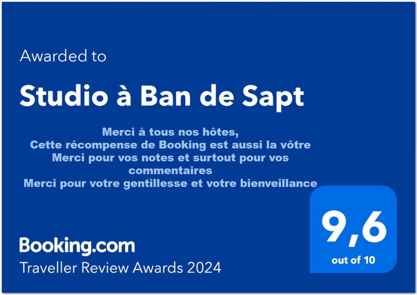 Studio A Ban De Sapt Ban-de-Sapt Extérieur photo